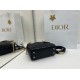 Replica Borsa Dior Mini Lady Dior Arco con ciondoli D.I.O.R neri hardware dorato Imitazioni Replica Borsa Dior Mini Lady Dior Arco con ciondoli D.I.O.R neri hardware dorato