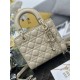 Replica Borse Dior piccola Lady Dior My ABCDior con ciondolo D.I.O.R agnello cannage Albicocca Imitazioni Replica Borse Dior piccola Lady Dior My ABCDior con ciondolo D.I.O.R agnello cannage Albicocca
