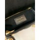 Replica Borsa Mini Lady Dior con cuciture cannage nero Imitazioni Replica Borsa Mini Lady Dior con cuciture cannage nero