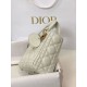 Replica Borsa 1:1 Mini Lady Dior con cuciture cannage bianco Imitazioni Replica Borsa 1:1 Mini Lady Dior con cuciture cannage bianco