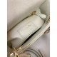 Replica Borsa 1:1 Mini Lady Dior con cuciture cannage bianco Imitazioni Replica Borsa 1:1 Mini Lady Dior con cuciture cannage bianco