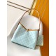 Replica Borsa Louis Vuitton Carryall PM/MM M27532 M27948 Altro Blu Tela