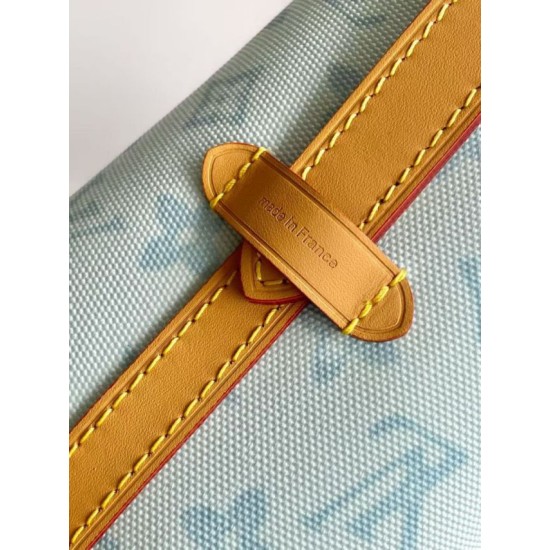 Replica Borsa Louis Vuitton Carryall PM/MM M27532 M27948 Altro Blu Tela