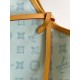 Replica Borsa Louis Vuitton Carryall PM/MM M27532 M27948 Altro Blu Tela