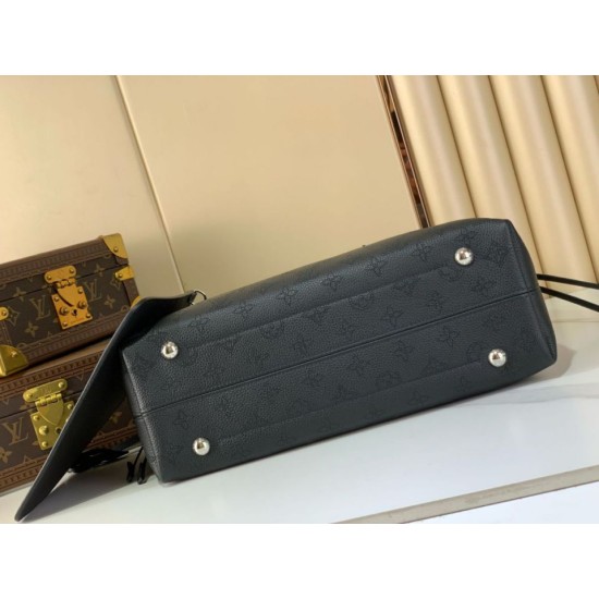 Replica Borsa tote Louis Vuitton Mahina Boundless M13180 M13179 Nero Imitazioni Replica Borsa tote Louis Vuitton Mahina Boundless M13180 M13179 Nero