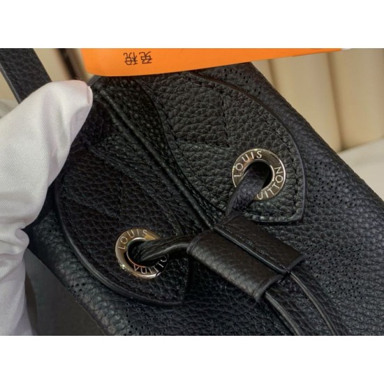 Replica Borsa tote Louis Vuitton Mahina Boundless M13180 M13179 Nero Imitazioni Replica Borsa tote Louis Vuitton Mahina Boundless M13180 M13179 Nero