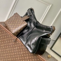 Replica Borsa da viaggio Louis Vuitton Carry All M15175 Nero Imitazioni Replica Borsa da viaggio Louis Vuitton Carry All M15175 Nero
