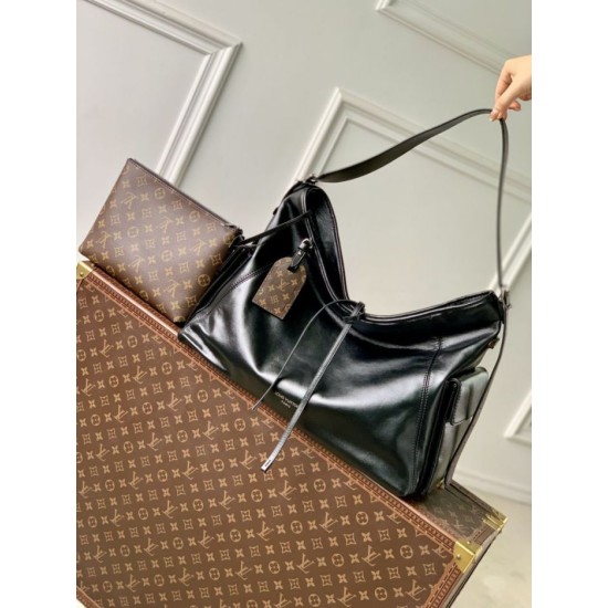Replica Borsa da viaggio Louis Vuitton Carry All M15175 Nero Imitazioni Replica Borsa da viaggio Louis Vuitton Carry All M15175 Nero