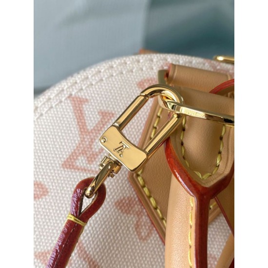 Replica Borsa Louis Vuitton Alma BB M27525 Monogram Origine Courrier