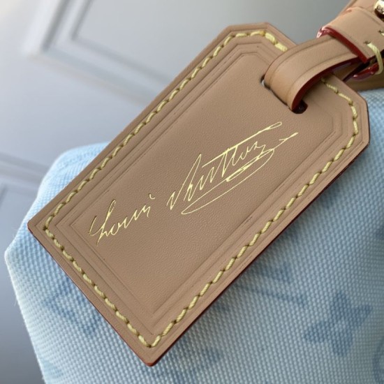 Replica Borsa LV Pochette Hills blu Imitazioni Replica Borsa LV Pochette Hills blu