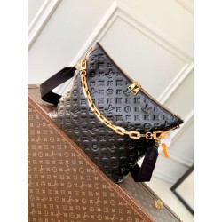 Borse LV M12068 Coussin Hobo MM nera