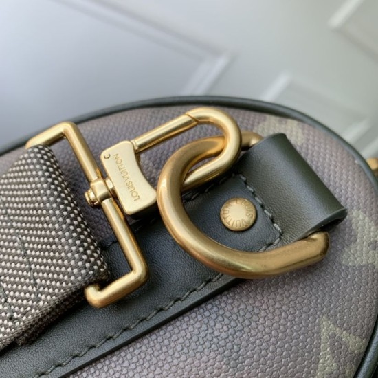 Replica Bora Pari Louis Vuitton Keepall Bandoulière 25 M26930 uomo verde