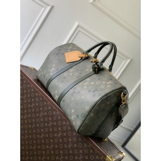 Replica Borsa da viaggio Louis Vuitton Keepall Bandoulière 50 M26959 verde Imitazioni Replica Borsa da viaggio Louis Vuitton Keepall Bandoulière 50 M26959 verde