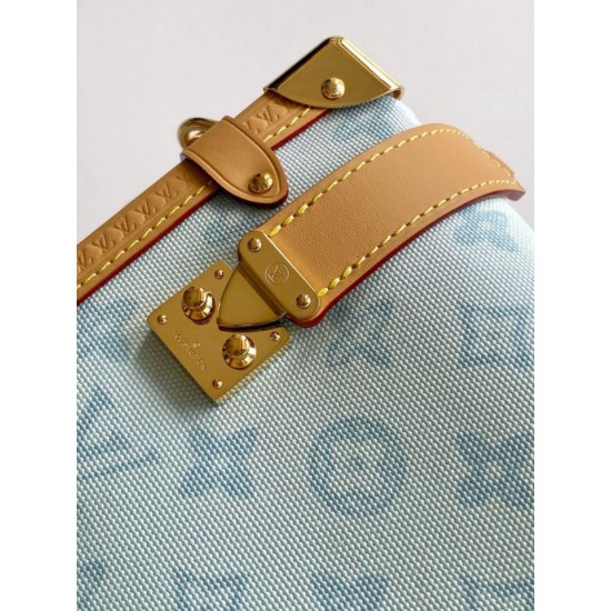 Replica Borse Imitazioni a mano Louis Vuitton Side Trunk MM M27891 Azzurra Imitazioni Replica Borse Imitazioni a mano Louis Vuitton Side Trunk MM M27891 Azzurra