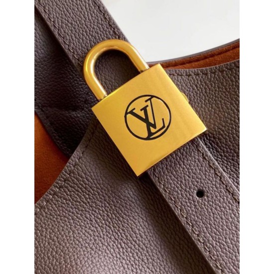 Replica Bora Pari LV Low Key Hobo MM M24856 m24974 Marrone Imitazioni Replica Bora Pari LV Low Key Hobo MM M24856 m24974 Marrone