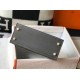 Replica Borsa Sellier Kelly 25 Hermes Epsom Grigio scuro Imitazioni Replica Borsa Sellier Kelly 25 Hermes Epsom Grigio scuro