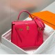 Replica Borsa Sellier Kelly 25cm Hermes Epsom Rosa rossa Imitazioni Replica Borsa Sellier Kelly 25cm Hermes Epsom Rosa rossa
