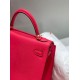 Replica Borsa Sellier Kelly 25cm Hermes Epsom Rosa rossa Imitazioni Replica Borsa Sellier Kelly 25cm Hermes Epsom Rosa rossa