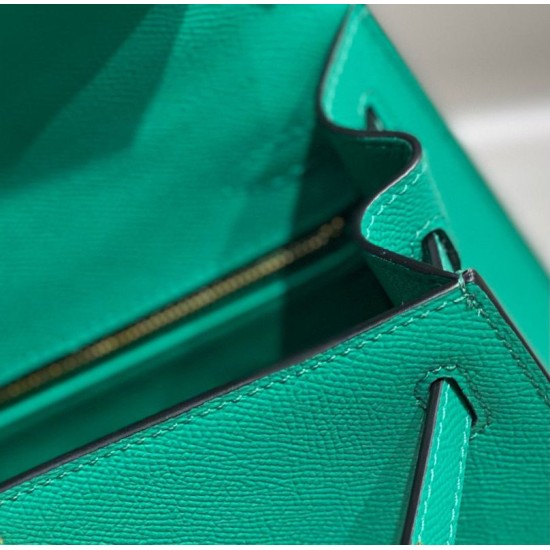 Replica Borse Imitazioni Sellier Kelly 25/28cm Hermes Epsom Verde Giada Imitazioni Replica Borse Imitazioni Sellier Kelly 25/28cm Hermes Epsom Verde Giada
