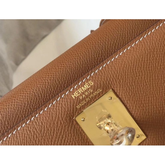 Replica Borse Hermes Kelly 28cm Epsom Marrone GHW Imitazioni Replica Borse Hermes Kelly 28cm Epsom Marrone GHW