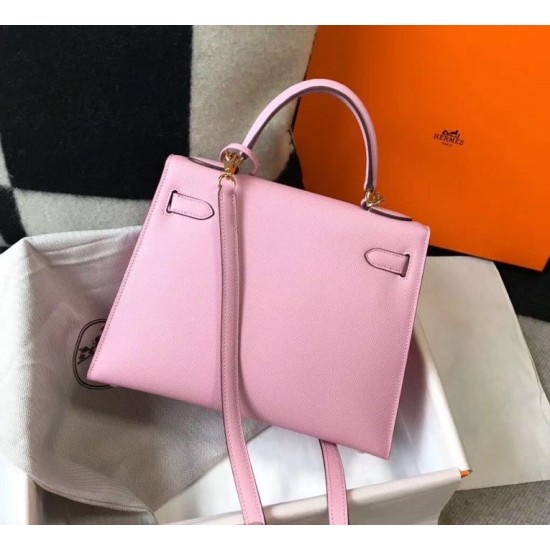 Replica Borse Hermes Kelly 28cm Epsom Rosa GHW Imitazioni Replica Borse Hermes Kelly 28cm Epsom Rosa GHW