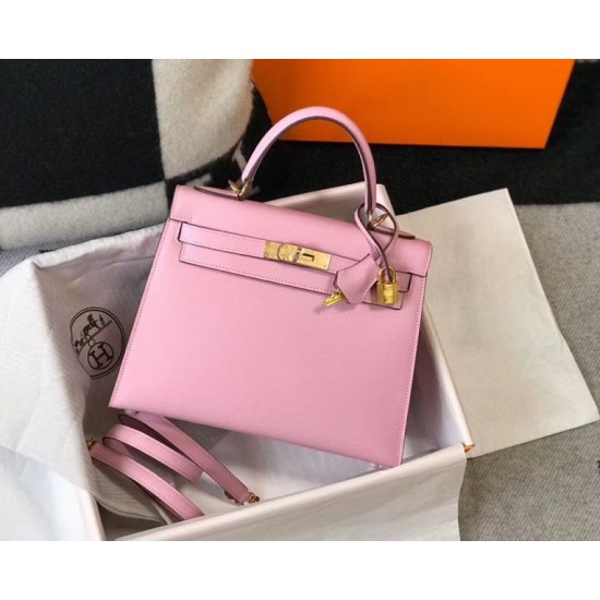 Replica Borse Hermes Kelly 28cm Epsom Rosa GHW Imitazioni Replica Borse Hermes Kelly 28cm Epsom Rosa GHW