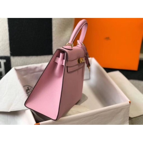 Replica Borse Hermes Kelly 28cm Epsom Rosa GHW Imitazioni Replica Borse Hermes Kelly 28cm Epsom Rosa GHW