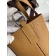 Replica Borsa tote Hermes In The Loop 18 fatta a mano marrone Clemence Imitazioni Replica Borsa tote Hermes In The Loop 18 fatta a mano marrone Clemence