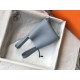 Replica Borsa Tote Hermes Picotin Lock 18/22 Blu Clemence