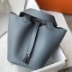 Replica Borsa Tote Hermes Picotin Lock 18/22 Blu Clemence