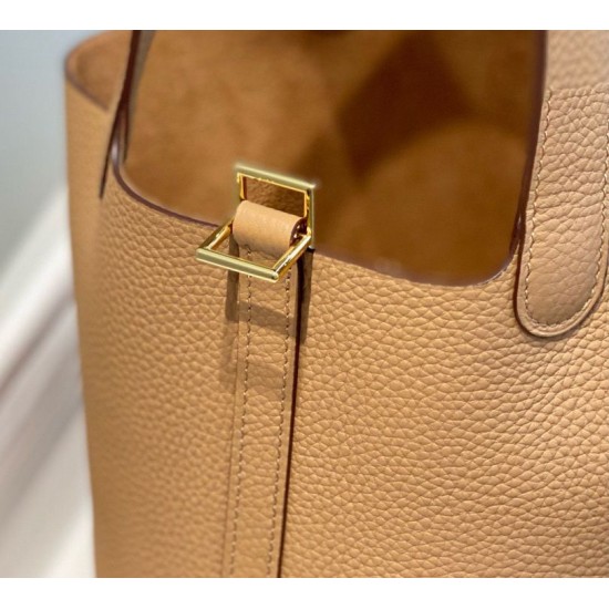 Replica borse griffate Tote Hermes Picotin Lock 18/22 Marrone Clemence Imitazioni Replica borse griffate Tote Hermes Picotin Lock 18/22 Marrone Clemence