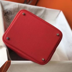 Replica Borsa Tote Hermes Picotin Lock 18/22 Rosso Clemence Imitazioni Replica Borsa Tote Hermes Picotin Lock 18/22 Rosso Clemence