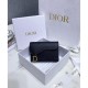 Replica Alta Qualità Portafoglio Christian Dior Saddle Nero