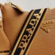 Replica Borsa a tracolla Prada Granata Marrone Riproduzione Fedele Borsa a tracolla Prada Granata Marrone imitazioni