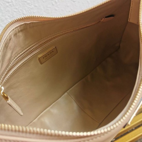Replica Prada Aimee Large Shoulder Bag Travertino Riproduzione Fedele Prada Aimee Large Shoulder Bag Travertino imitazioni