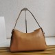 Riproduzione Fedele Imitazione Prada Aimee Large Shoulder Bag Marrone imitazioni