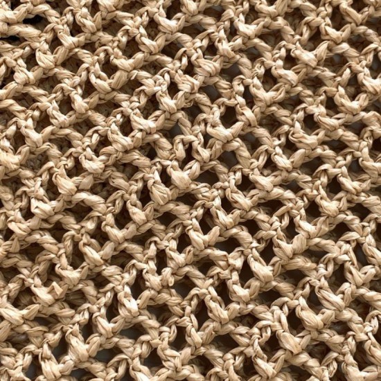 Riproduzione Fedele Prada Small Tote Bag Raffia Intrecciata Beige imitazioni