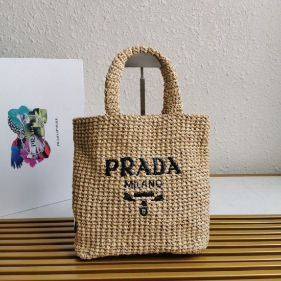 Replica Imitazione Prada Small Crochet Tote Bag Raffia-effect Yarn Beige Riproduzione Fedele Imitazione Prada Small Crochet Tote Bag Raffia-effect Yarn Beige imitazioni