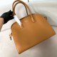 Replica Imitazione Prada Large Tote Bag con Fibbie Marrone Riproduzione Fedele Imitazione Prada Large Tote Bag con Fibbie Marrone imitazioni
