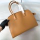 Replica Imitazione Prada Large Tote Bag con Fibbie Marrone Riproduzione Fedele Imitazione Prada Large Tote Bag con Fibbie Marrone imitazioni