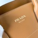 Replica Imitazione Prada Large Tote Bag con Fibbie Marrone Riproduzione Fedele Imitazione Prada Large Tote Bag con Fibbie Marrone imitazioni