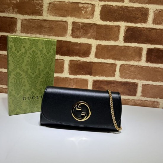 Replica Portafoglio con catena continentale Gucci Blondie 725215 nero Riproduzione Fedele Portafoglio con catena continentale Gucci Blondie 725215 nero imitazioni