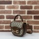 Replica Borsa mini con manico superiore Gucci Horsebit 1955 781387 marrone Riproduzione Fedele Borsa mini con manico superiore Gucci Horsebit 1955 781387 marrone imitazioni