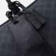 Replica Gucci Men GG Supreme Duffle Bag 792074 Nero Riproduzione Fedele Gucci Men GG Supreme Duffle Bag 792074 Nero imitazioni