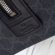Replica Gucci Men GG Supreme Duffle Bag 792074 Nero Riproduzione Fedele Gucci Men GG Supreme Duffle Bag 792074 Nero imitazioni