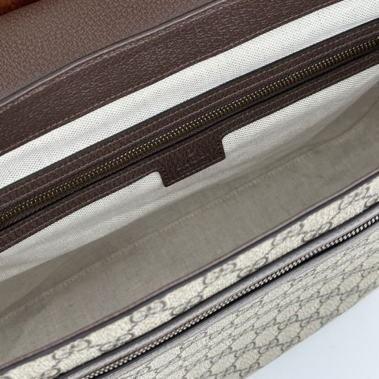 Replica Gucci Ophidia Men messenger bag Marrone Riproduzione Fedele Gucci Ophidia Men messenger bag Marrone imitazioni