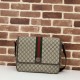Replica Gucci Ophidia Men messenger bag Marrone Riproduzione Fedele Gucci Ophidia Men messenger bag Marrone imitazioni