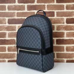 Gucci GG Supreme Men backpack 792123 Nero Gucci GG Supreme Men backpack 792123 Nero