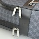 Replica Gucci GG Supreme Men backpack 792123 Nero Riproduzione Fedele Gucci GG Supreme Men backpack 792123 Nero imitazioni