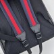 Replica Gucci GG Supreme Men backpack 792123 Nero Riproduzione Fedele Gucci GG Supreme Men backpack 792123 Nero imitazioni